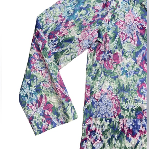 Multicolor Patterned Blazer - Picture 12 of 16